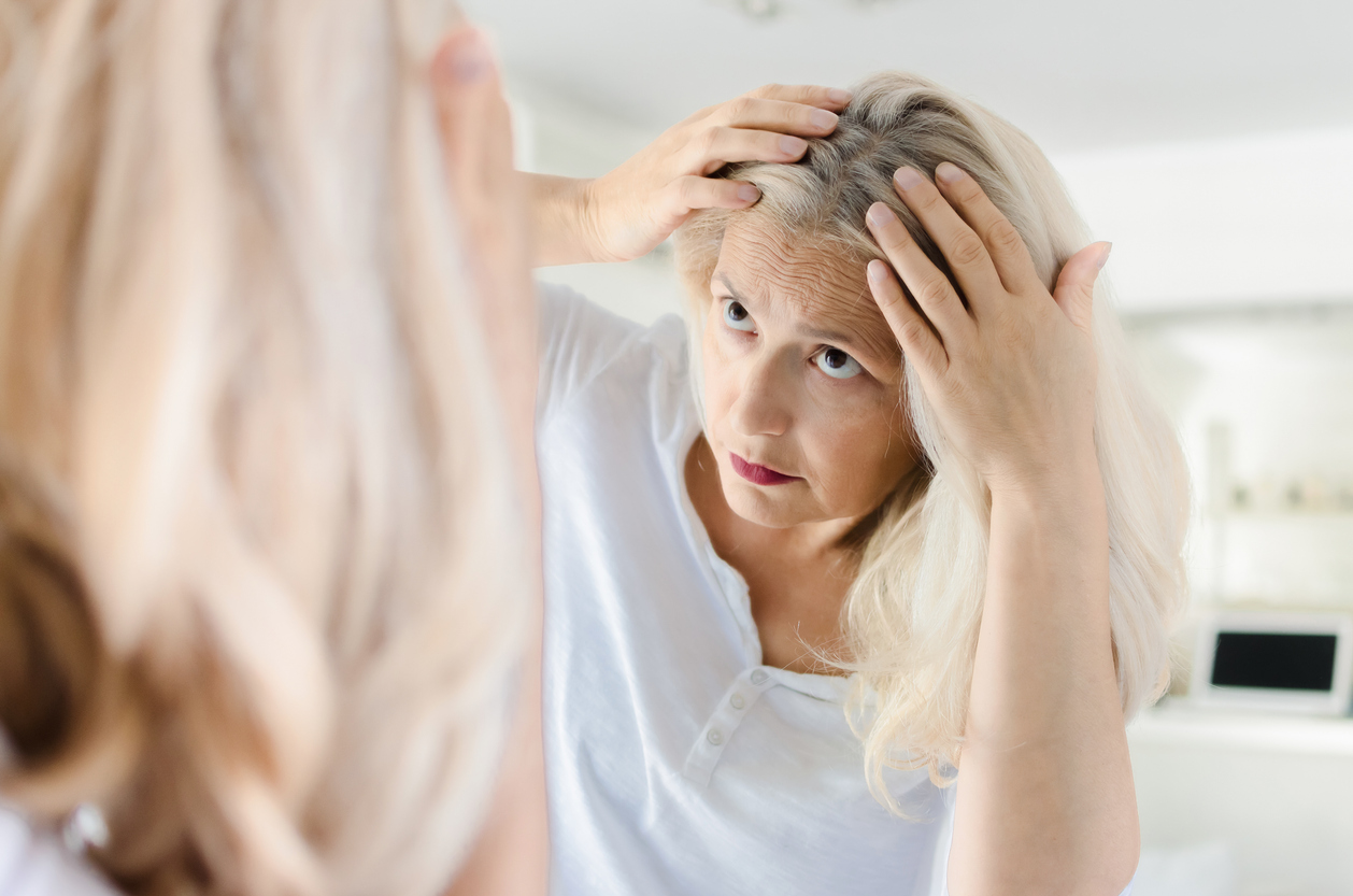 KeraHealth can improve your hair after menopause related hair loss.