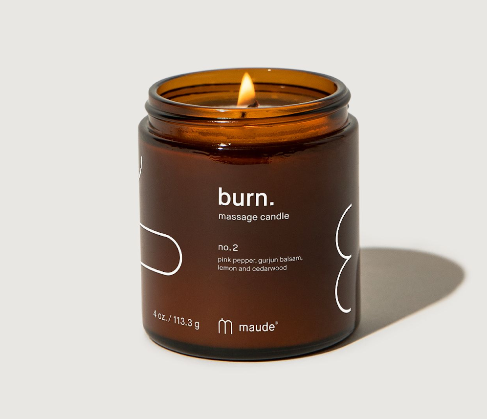 Burn Massage Candle