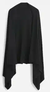 Cotton-cashmere wrap