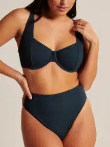 Curve Love Wide Strap Underwire Bikini Top