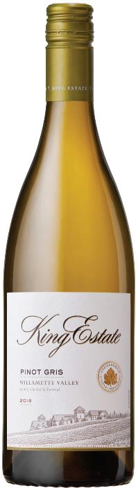 King Estate Willamette Valley Pinot Gris 2018