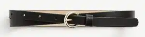 Skinny Leather Belt