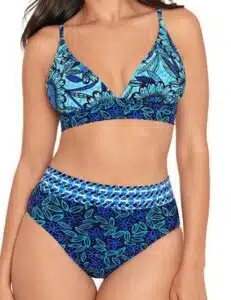 SkinnyDippers by Miraclesuit Kontiki Bridgette Banded Bralette Swim Top