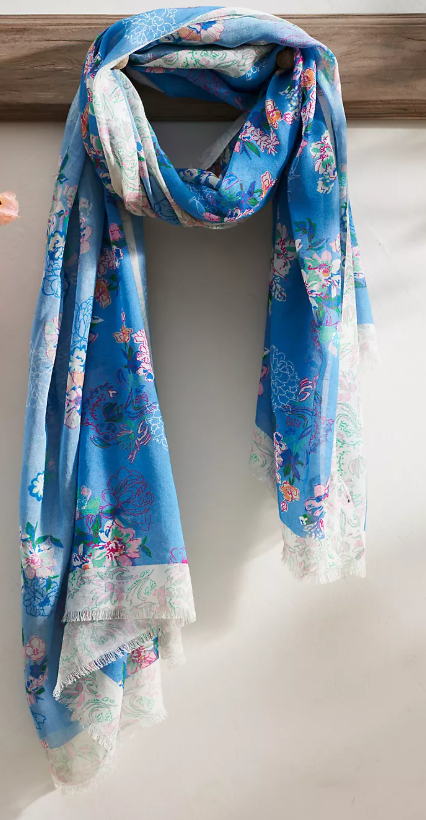 Terrain Blooming Garden Scarf (2 colors), $58