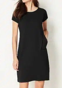 Wearever Relaxed Two-Pocket T-Shirt Dress