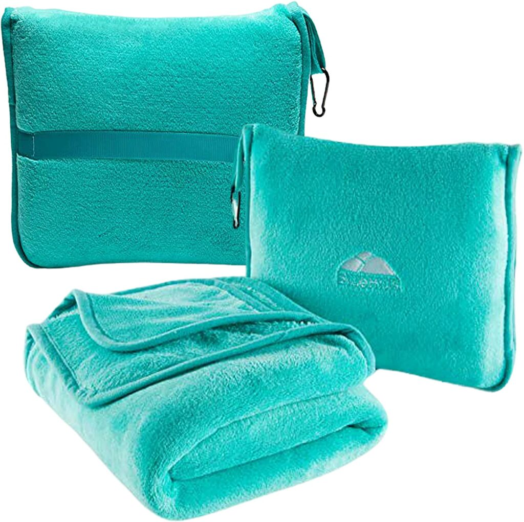 Bluehills Premium Soft Travel Blanket