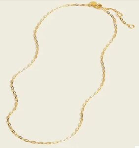 JCREW flat chain necklace