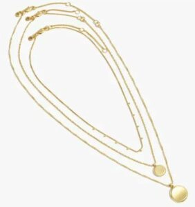 Madewell Coin Necklace Set