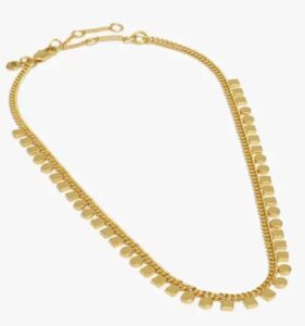 Madewell Mini Geochain Choker Necklace