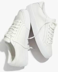 Madewell Sidewalk Low-Top Sneakers in Leather