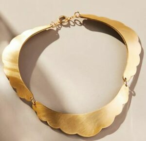 Scalloped Collar Necklace