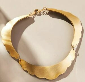 Scalloped Collar Necklace