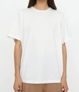 Toteme Oversized cotton tee off-white