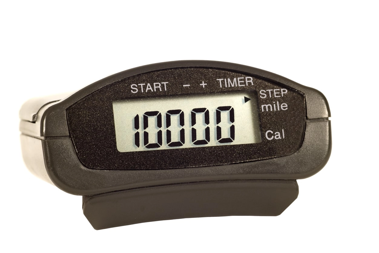 Pedometer for 10000 steps a day