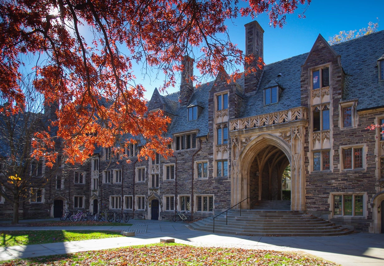 MacKenzie Scott attended Princeton University. Campus image. 