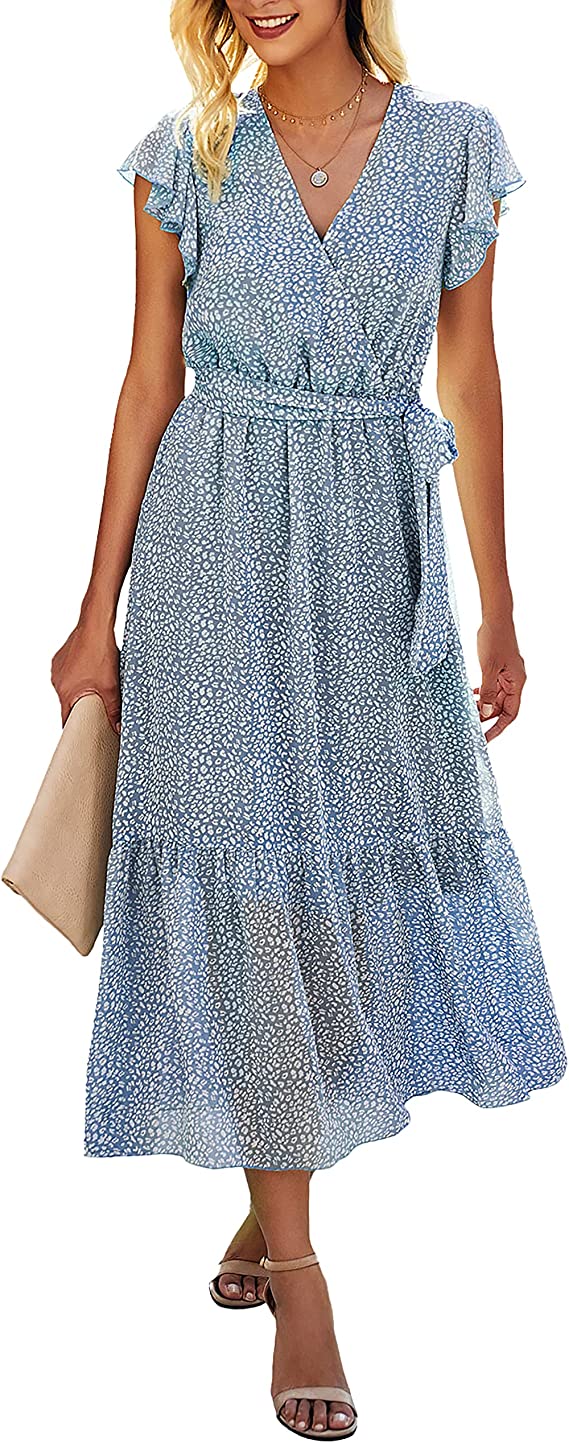 Woman wearing dress