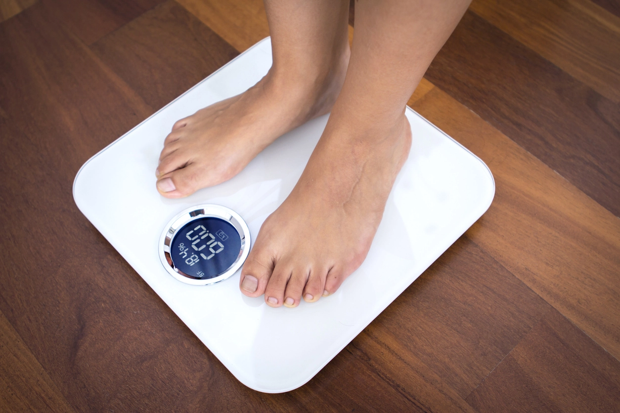 Body fat percentage scale