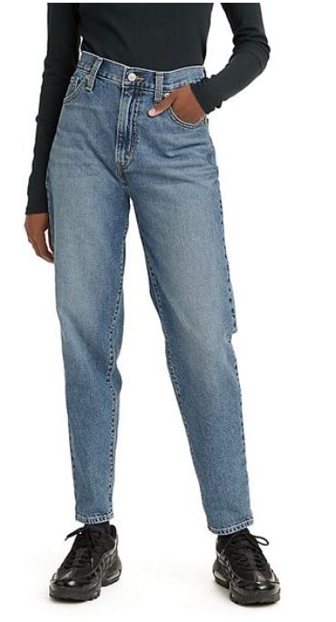 Levi's High Waisted Tapered Jeans