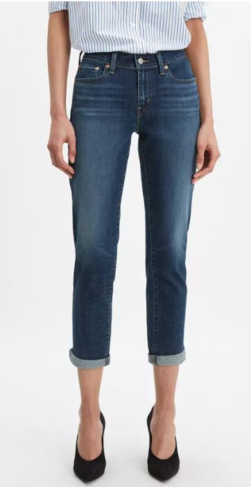 Levi's Women's Boyfriend Tapered-Leg Jeans