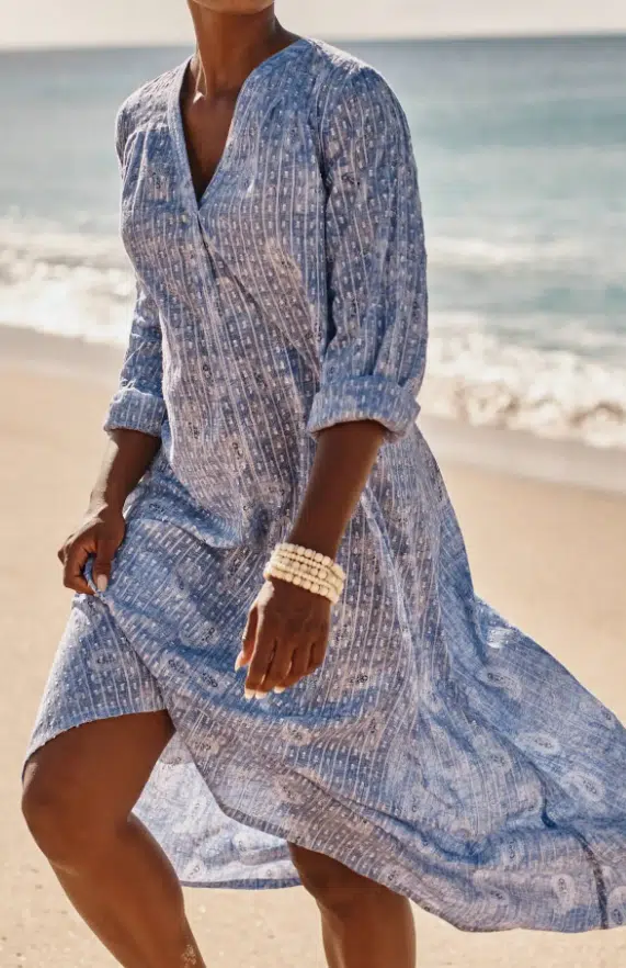 Pure Jill Paisley Caftan