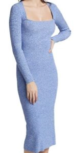 Saks Fifth Avenue Ganni Melange Rib Knit Dress