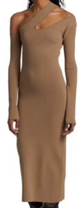 Saks Fifth Avenue Nanushka Nala Off the Shoulder Bodycon