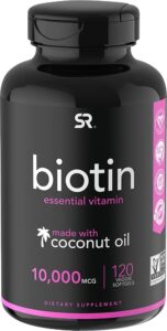 Sports Research Biotin with organic coconut oil