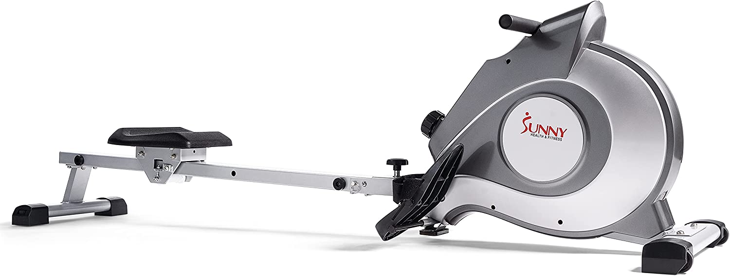Sunny Health and Fitness Rowing Machine - because muscle matters