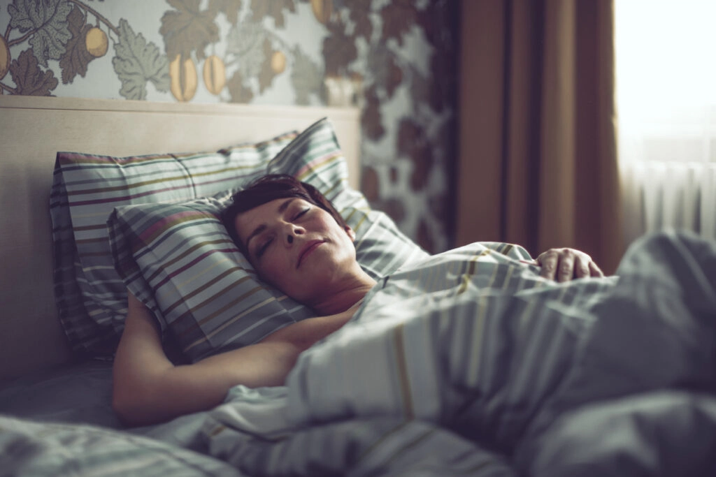 Woman sleeping