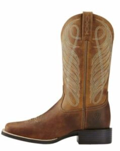 Ariat Round Up Wide Square Toe Western Boot