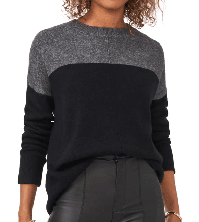 Extend Shoulder Colorblock Sweater