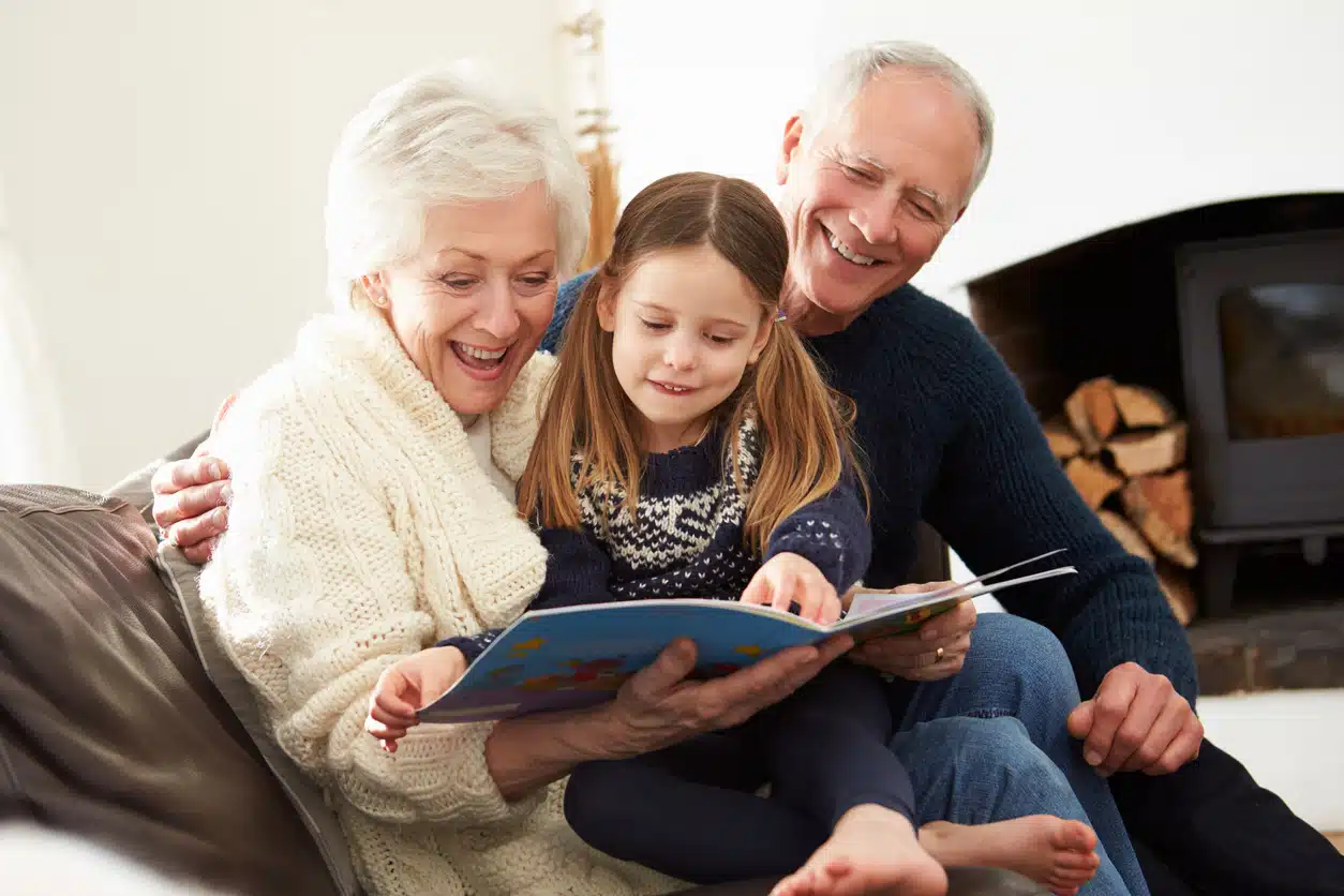 Grandparents with granddaughter for grandparents rights
