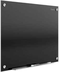 Quartet Glass Whiteboard, Magnetic Dry Erase White Board