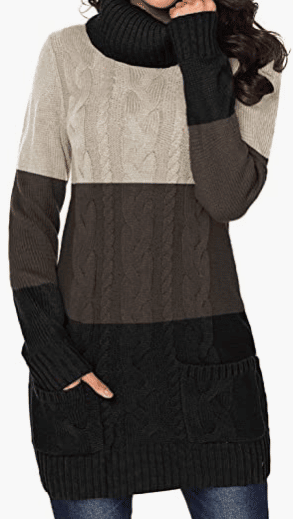 Slim Fit Knit Bodycon Mini Sweater Dress