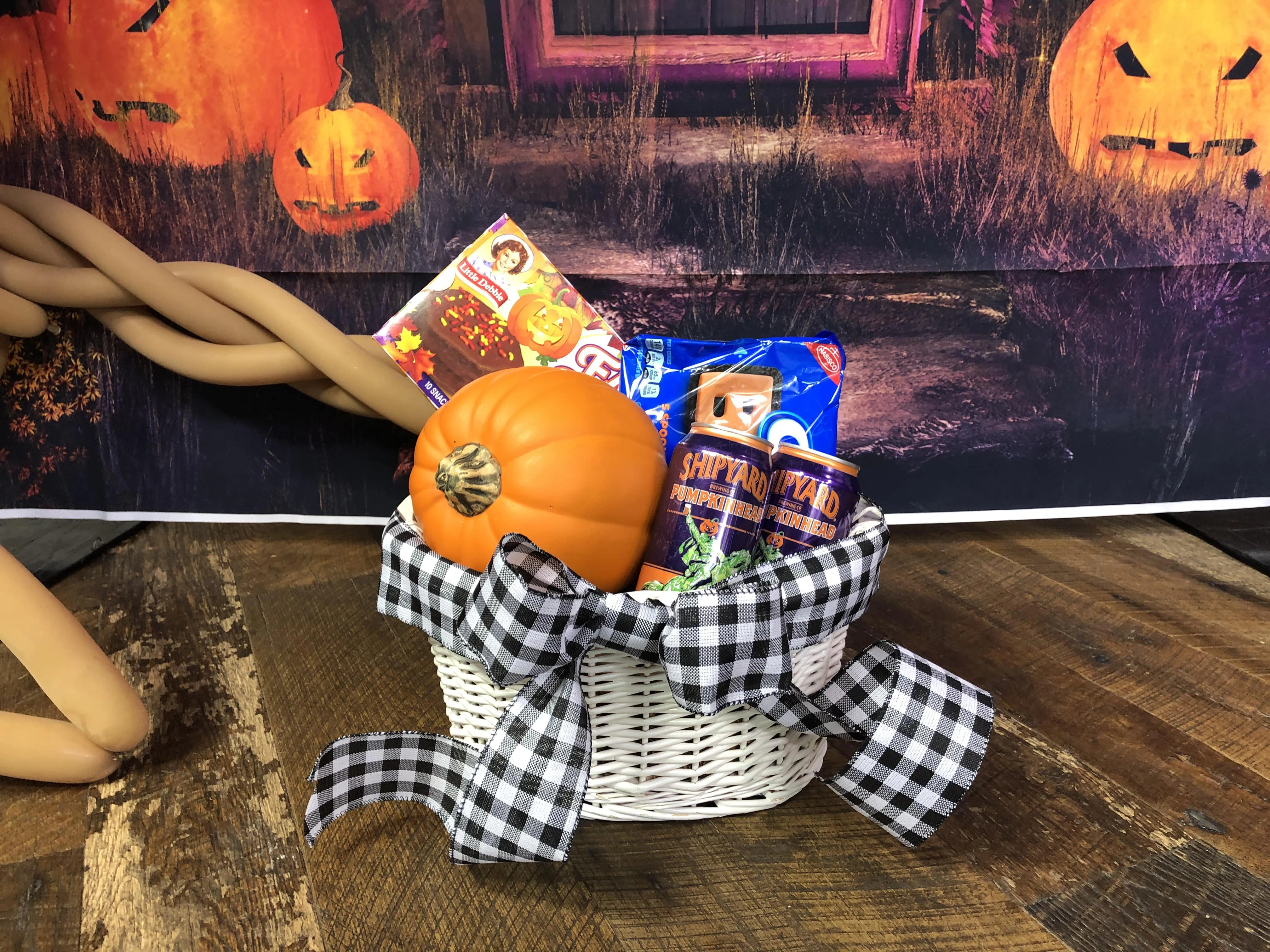 You've been booed Halloween basket idea