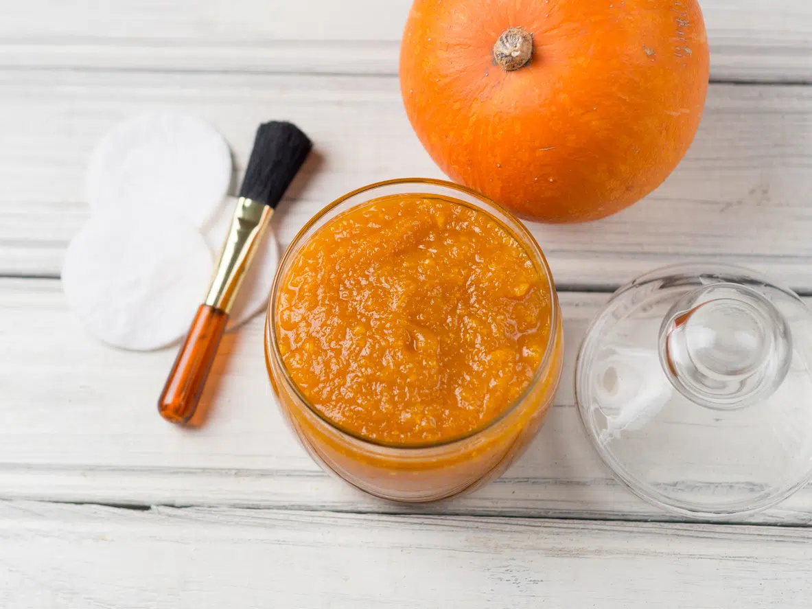 homemade pumpkin face mask