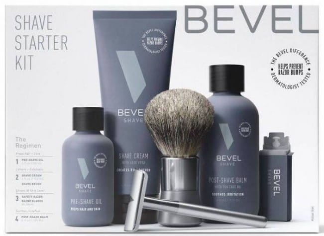 BEVEL Men's Shave Kit