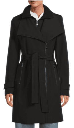 Calvin Klein Solid Tie-Waist Coat (2 colors) $64.99 (was $200)