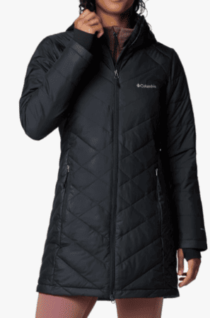 Columbia Womens Heavenly Long Hooded Jacket (4 colors) $133.99 (was $160)