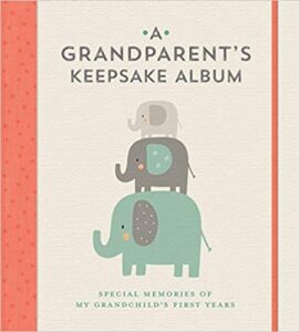 Grandparent Keepsake Album as gifts for expectant grandparents