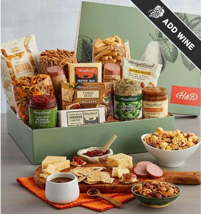 Harry and David Deluxe Party Snack Box