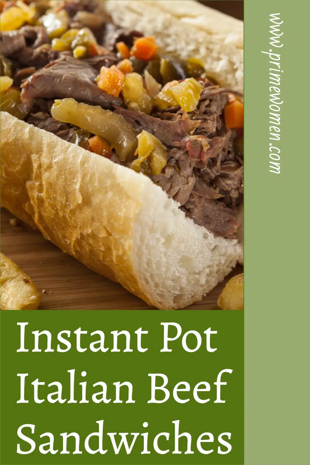 Instant Pot Italian Beef Sandwiches