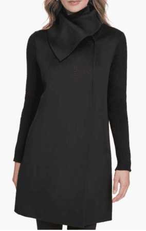 Kenneth Cole Rib Sleeve Mixed Media Coat (3 colors) $149.99 (was $228)