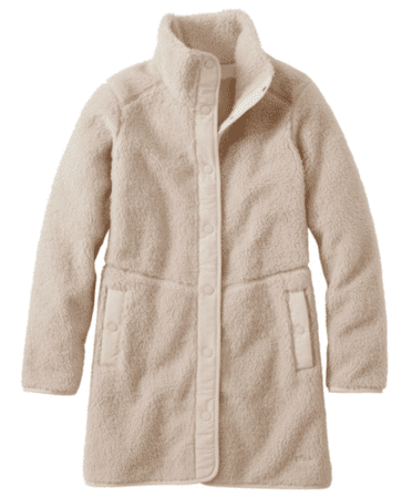LL Bean Women's Bean's Sherpa Fleece Coat (4 colors) $104.99 (was $140)