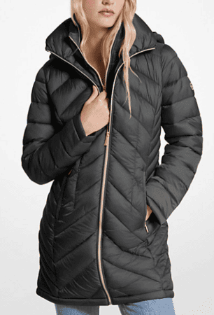 Michael Kors Outlet Packable Quilted Nylon Puffer Coat (3 colors) $139 (was $295)