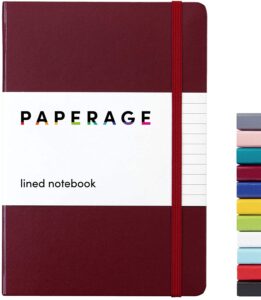 Paperage Lined Journal Notebook