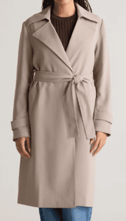 Quince Stretch Crepe Trench Coat (4 colors) $100 ($220)