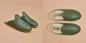 Sahab Shoes Shearling lined Babas