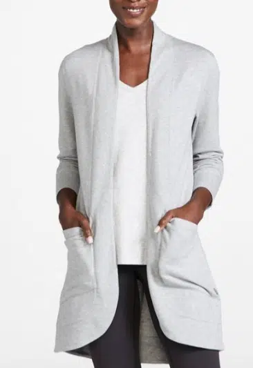 SoftFlex Long Open Cardigan