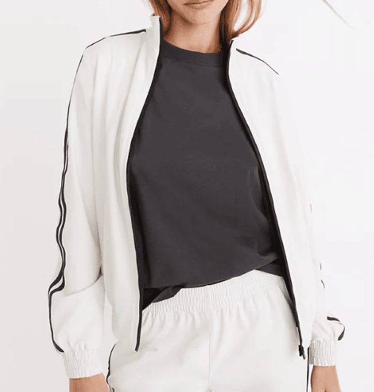 Woman wearing Splits59™ Techflex Fox Track Jacket
